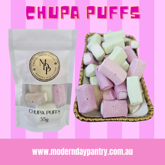 FREEZE DRIED CHUPA PUFFS - 35G