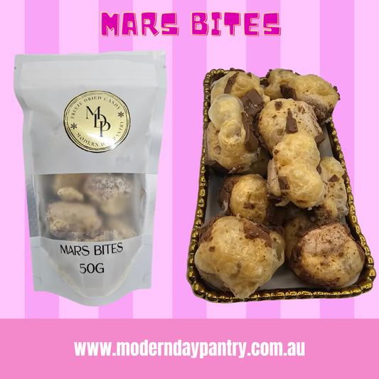 FREEZE DRIED MARS BAR BITES - 50G