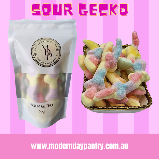 FREEZE DRIED SOUR GECKO - 35G