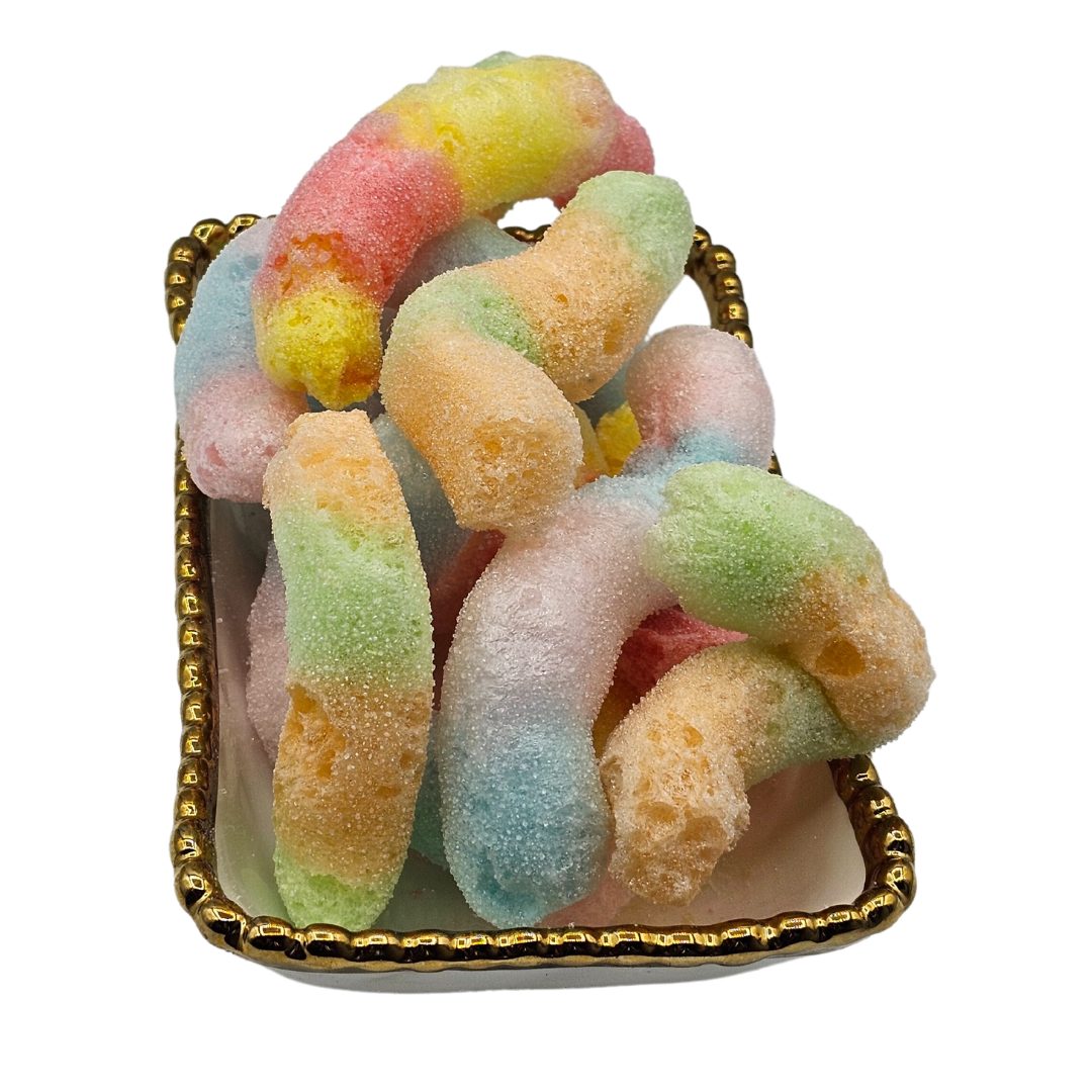 FREEZE DRIED SOUR WORMS - 30G